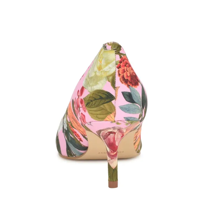 Arlene Pointy Toe Pumps Pink Floral Women Nine West Pumps Arlene Pointy Toe Pumps Pink Floral Women Nine West Pumps