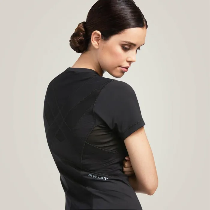 Ascent Crew Baselayer Black Women Ariat TShirts and Tops Ascent Crew Baselayer Black Women Ariat TShirts and Tops