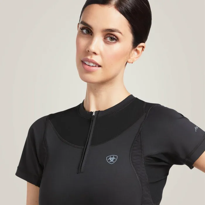 Ascent Crew Baselayer Black Women Ariat TShirts and Tops Ascent Crew Baselayer Black Women Ariat TShirts and Tops
