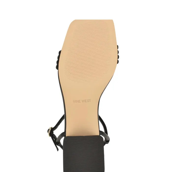 Bernise Block Heel Sandals Black Women Nine West Dress Bernise Block Heel Sandals Black Women Nine West Dress