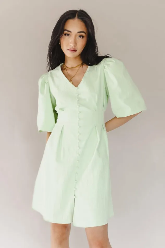 Bohme Dresses Danna Dress In Mint Mint 8211 Women