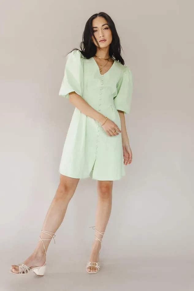Bohme Dresses Danna Dress In Mint Mint 8211 Women