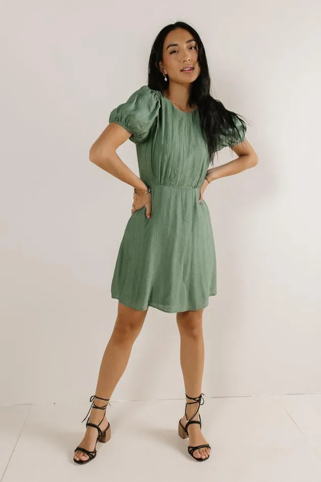 Bohme Dresses Dillon Mini Dress Green 8211 Women