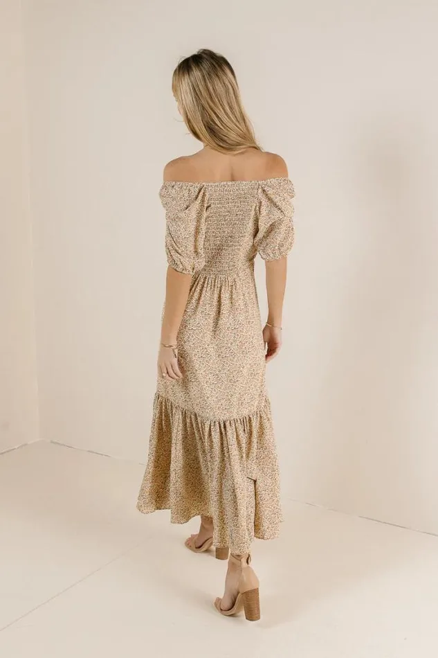 Bohme Dresses Indira Ditsy Floral Dress Yellow 8211 Women