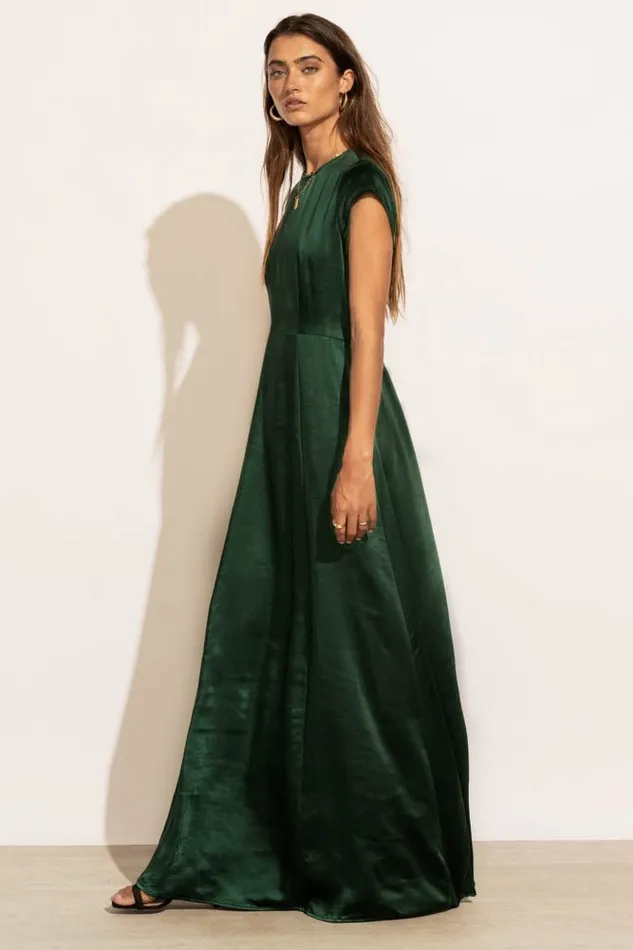 Bohme Dresses Lucille Maxi Dress In Emerald 8211 FINAL SALE Emerald 8211 Women Bohme Dresses Lucille Maxi Dress In Emerald 8211 FINAL SALE Emerald 8211 Women