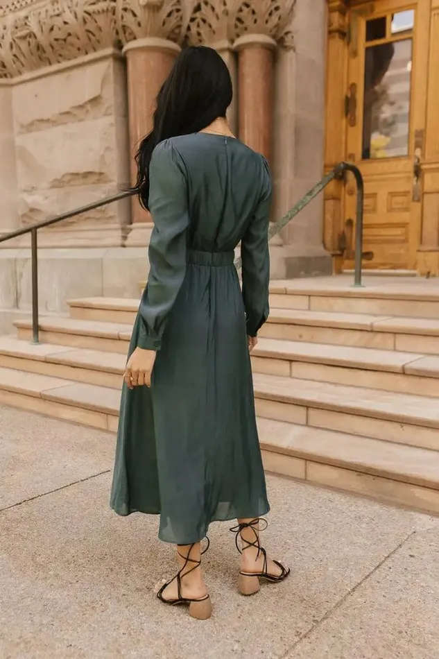 Bohme Dresses Pleated Underwire Midi Dress 8211 FINAL SALE Teal 8211 Women Bohme Dresses Pleated Underwire Midi Dress 8211 FINAL SALE Teal 8211 Women