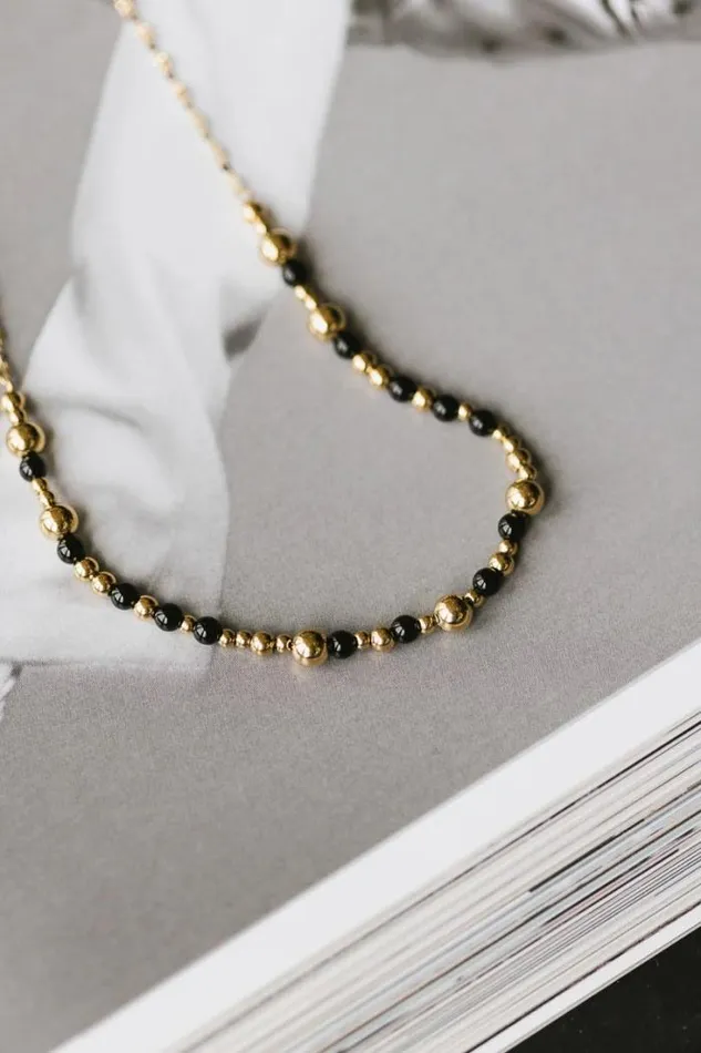 Bohme Jewelry Mckenzie Beaded Necklace Black 8211 Women Bohme Jewelry Mckenzie Beaded Necklace Black 8211 Women