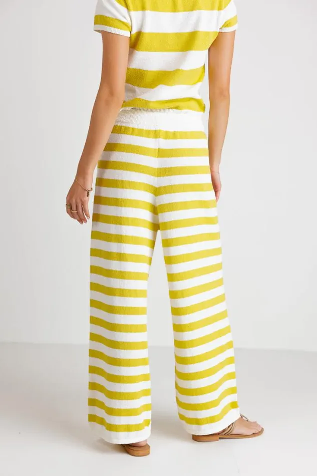 Bohme Sets Charly Striped Pants In Yellow Yellow 8211 Women Bohme Sets Charly Striped Pants In Yellow Yellow 8211 Women