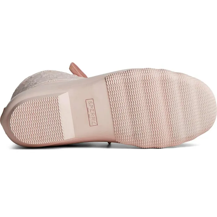 Boots Women Sperry Saltwater Eyelet Duck Boot Pink Boots Women Sperry Saltwater Eyelet Duck Boot Pink
