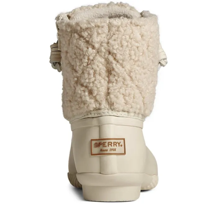 Boots Women Sperry Saltwater Sherpa Duck Boot Off White Boots Women Sperry Saltwater Sherpa Duck Boot Off White