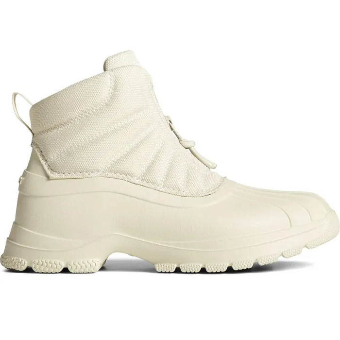 Boots Women Sperry SeaCycled Duck Float Zip Up Boot Ivory