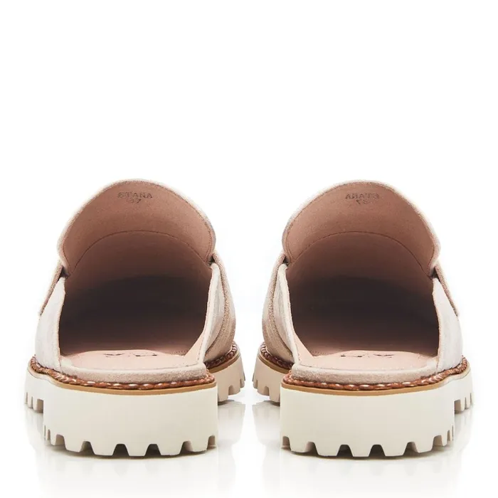 Casual Shoes Women Moda In Pelle Etana Stone Suede