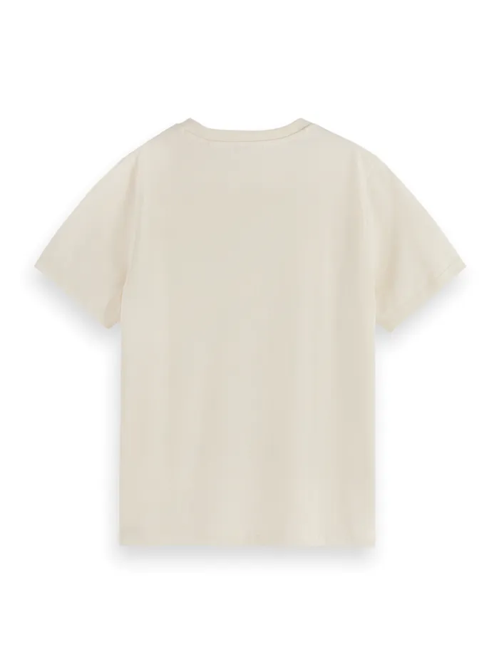 CHEST ARTWORK REGULAR FIT TSHIRT Soft Ice Women Scotch and Soda Tops and TShirts CHEST ARTWORK REGULAR FIT TSHIRT Soft Ice Women Scotch and Soda Tops and TShirts