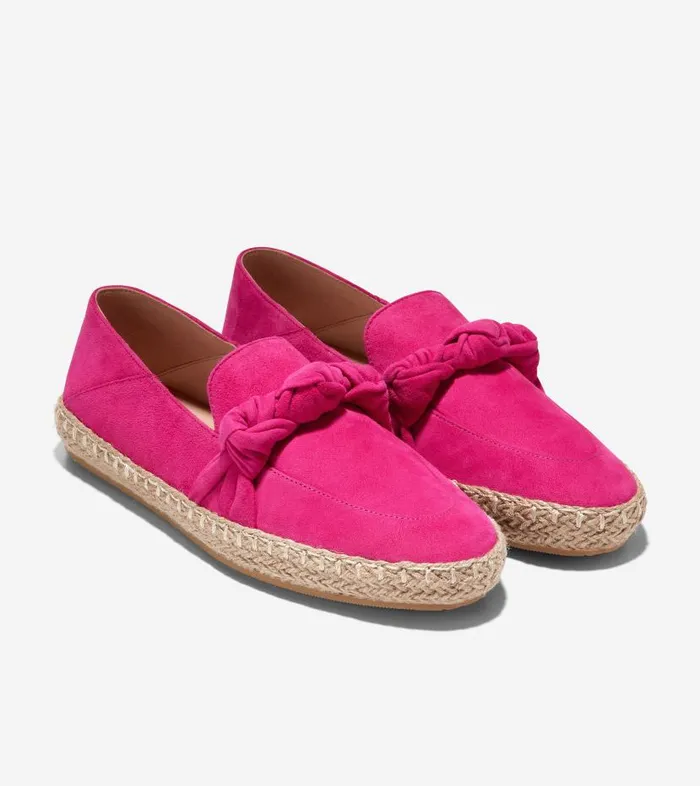 Cole Haan Loafers and Drivers Women Women039s Cloudfeel Knotted Espadrille Pink Cole Haan Loafers and Drivers Women Women039s Cloudfeel Knotted Espadrille Pink