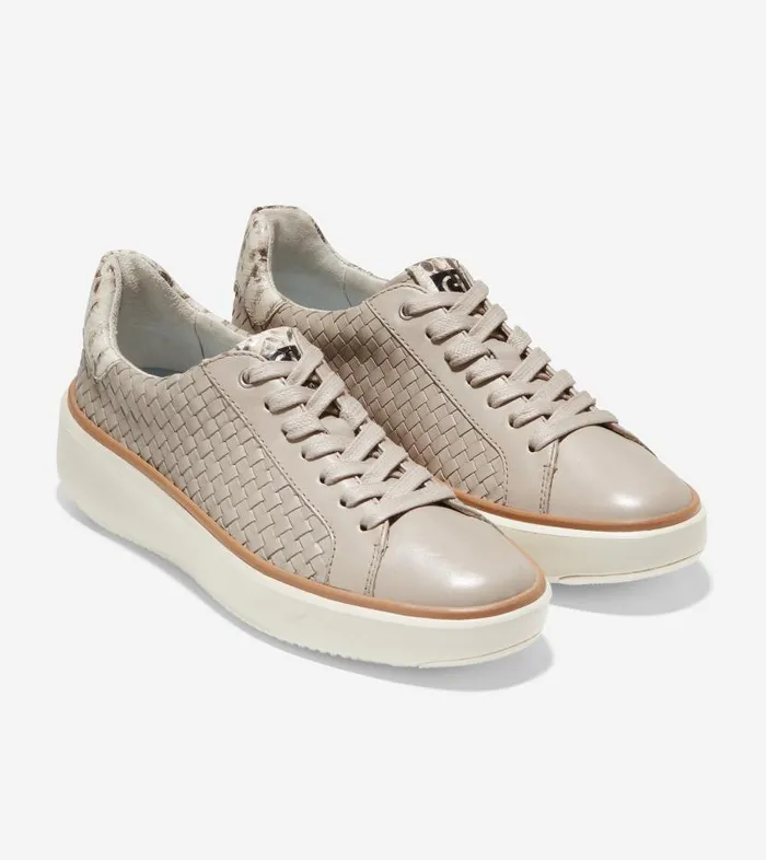 Cole Haan Sneakers Women Women039s GrandPr Topspin Lux Sneaker Gray