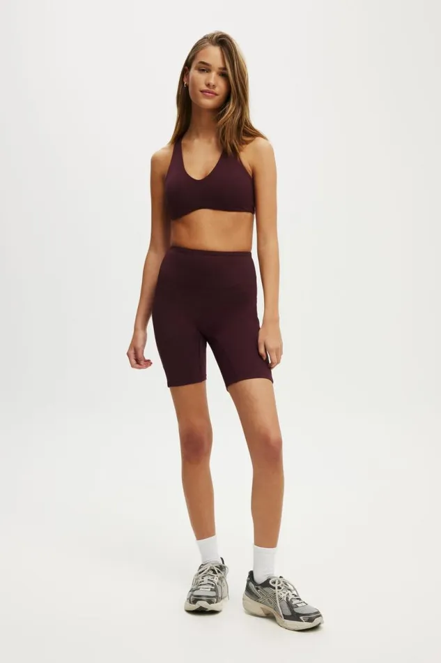 Cotton On ShortsandSkirts Ultra Soft Track Bike Short Dark Oak 8211 Women