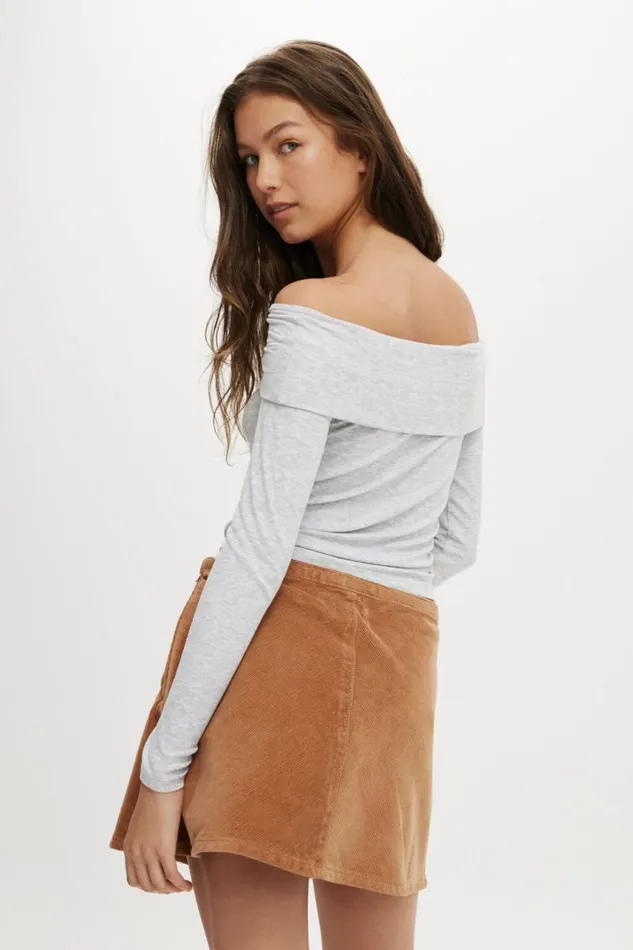 Cotton On Skirts Cord Gigi Mini Skirt Pinecone 8211 Women