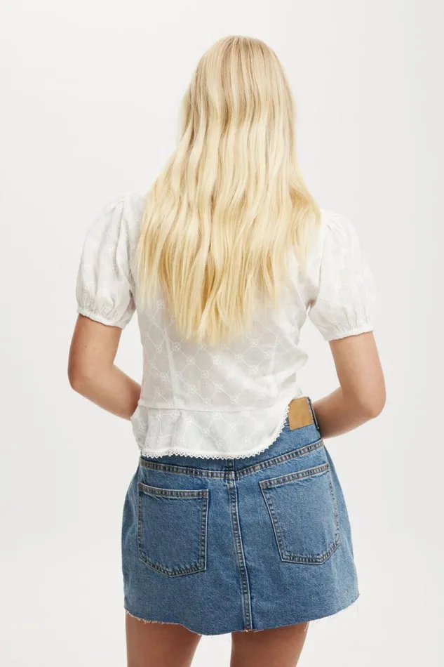 Cotton On Skirts Denim Mini Skirt Offshore Blue 8211 Women Cotton On Skirts Denim Mini Skirt Offshore Blue 8211 Women