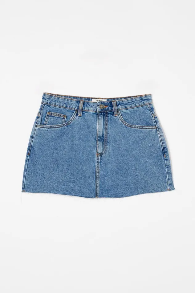Cotton On Skirts Denim Mini Skirt Offshore Blue 8211 Women Cotton On Skirts Denim Mini Skirt Offshore Blue 8211 Women