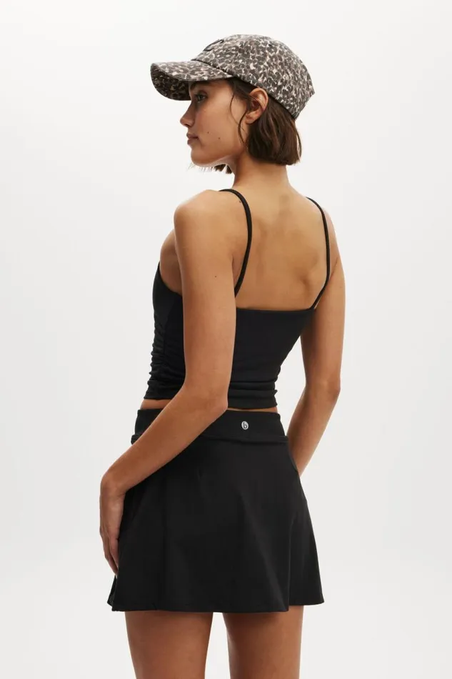 Cotton On Skirts Ultra Soft Fitted Pleat Skirt Black 8211 Women