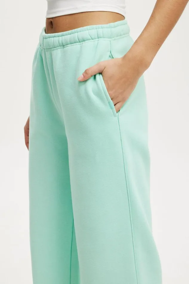 Cotton On SweatsandHoodies Plush Essential Straight Leg Sweatpant Ice Green 8211 Women Cotton On SweatsandHoodies Plush Essential Straight Leg Sweatpant Ice Green 8211 Women