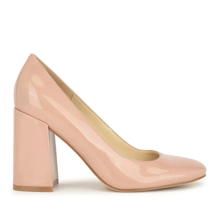 Deon Dress Pumps Nude Women Nine West Pumps