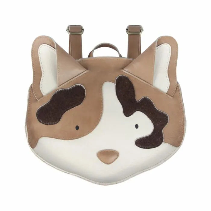 Donsje Amsterdam Backpacks Boys Umi Schoolbag Nutmeg Leather