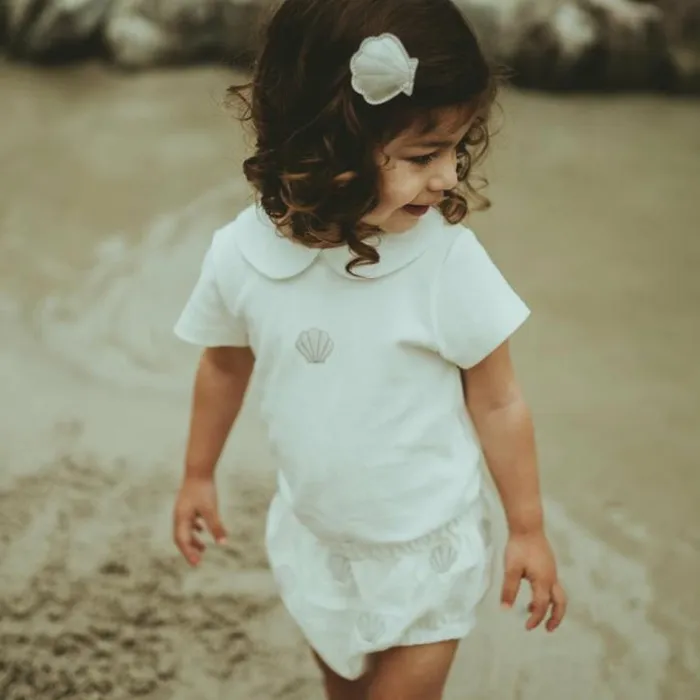 Donsje Amsterdam Bodysuits and Playsuits Baby Ocee Bodysuit Off White