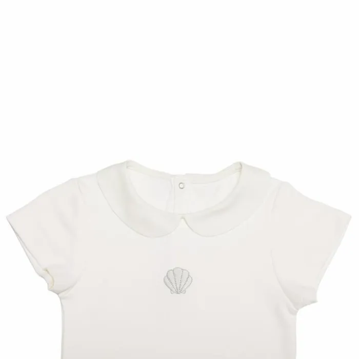Donsje Amsterdam Bodysuits and Playsuits Baby Ocee Bodysuit Off White