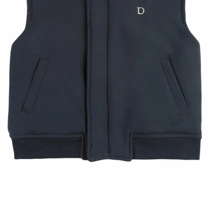 Donsje Amsterdam Jackets and Gilets Baby Druun Gilet Stone Grey