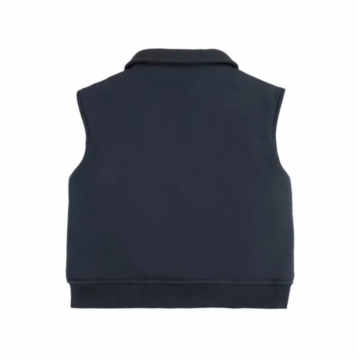 Donsje Amsterdam Jackets and Gilets Baby Druun Gilet Stone Grey