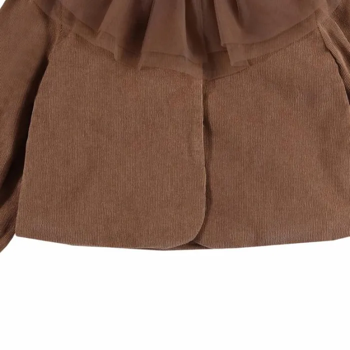 Donsje Amsterdam Jackets and Gilets Girls Dannae Jacket Clay