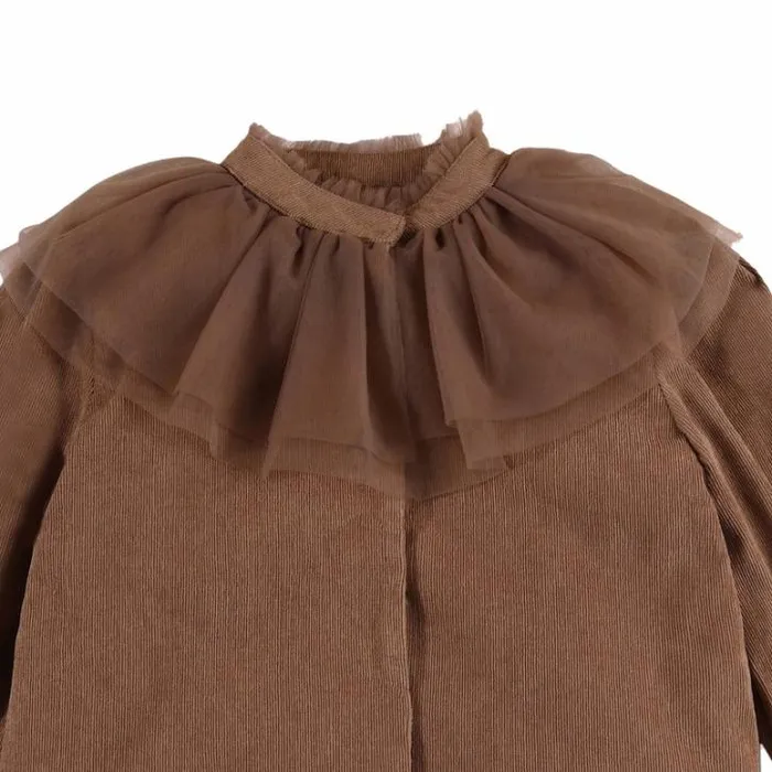 Donsje Amsterdam Jackets and Gilets Girls Dannae Jacket Clay