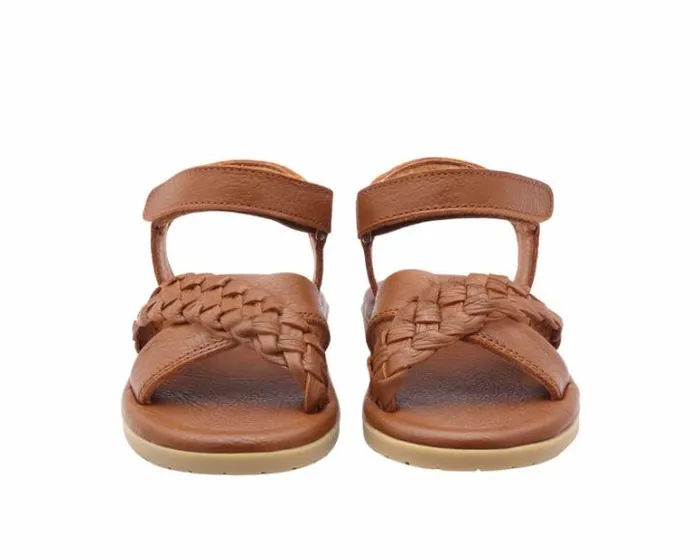 Donsje Amsterdam Sandals Girls Sprai Sandals Cognac Leather