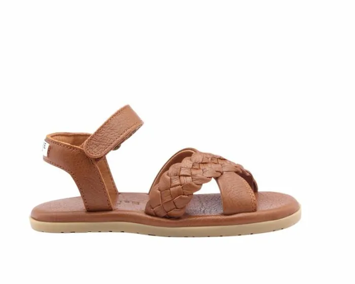 Donsje Amsterdam Sandals Girls Sprai Sandals Cognac Leather