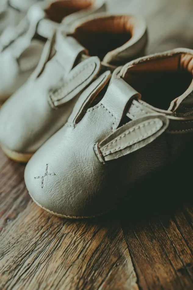 Donsje Amsterdam Shoes Baby Blinc Shoes Champagne Metallic Leather