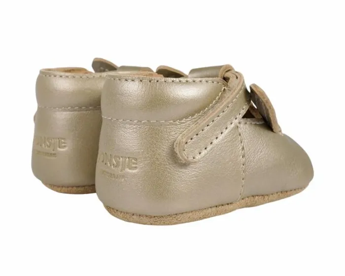Donsje Amsterdam Shoes Baby Blinc Shoes Champagne Metallic Leather