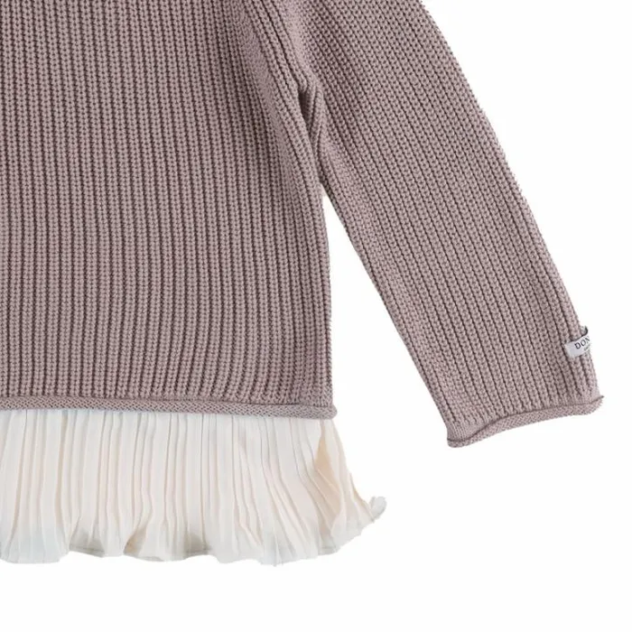 Donsje Amsterdam Sweaters and Cardigans Girls Irene Sweater Lilac