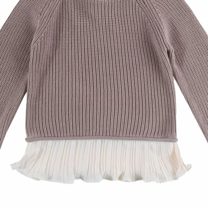 Donsje Amsterdam Sweaters and Cardigans Girls Irene Sweater Lilac