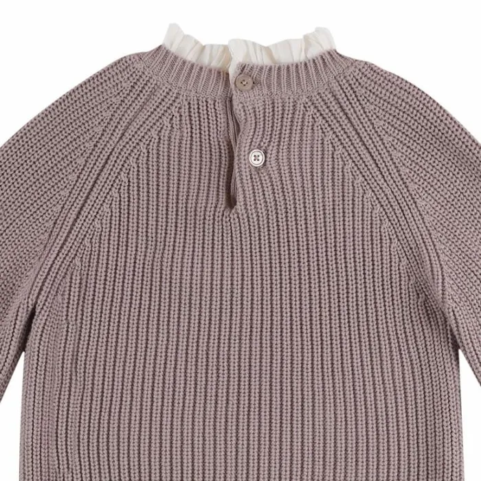 Donsje Amsterdam Sweaters and Cardigans Girls Irene Sweater Lilac