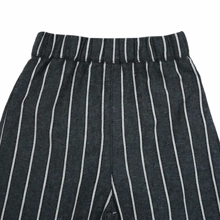 Donsje Amsterdam Trousers and Leggings Baby Mink Trousers Night Blue Melange