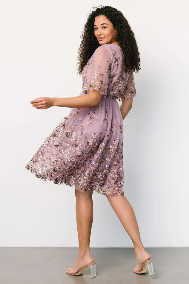 Duchess Tulle Dress Lilac Garden Women Baltic Born Short Dresses Duchess Tulle Dress Lilac Garden Women Baltic Born Short Dresses