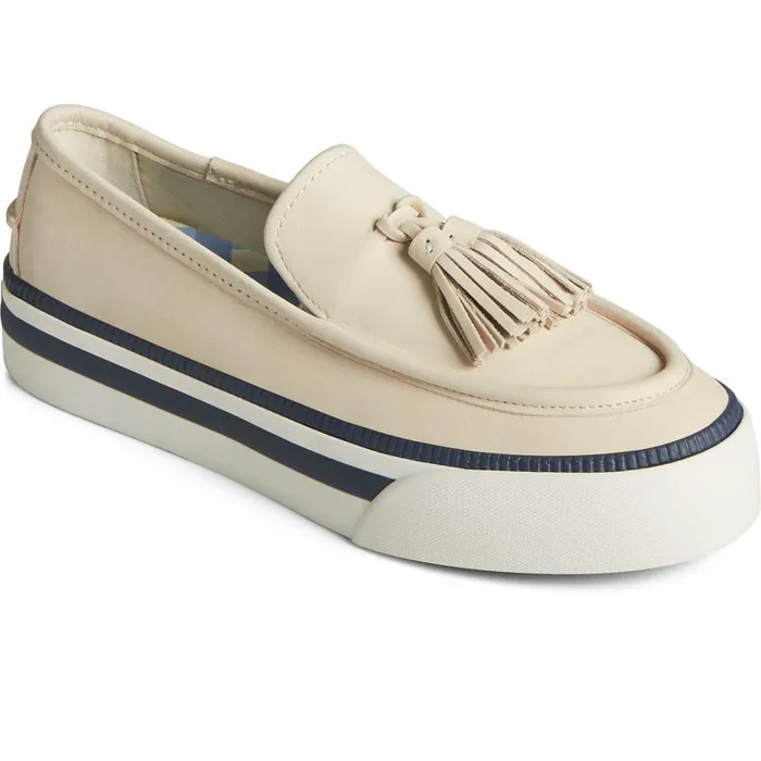 Flats and Loafers Women Sperry Sea Sailor Platform Sneaker Ivory Flats and Loafers Women Sperry Sea Sailor Platform Sneaker Ivory
