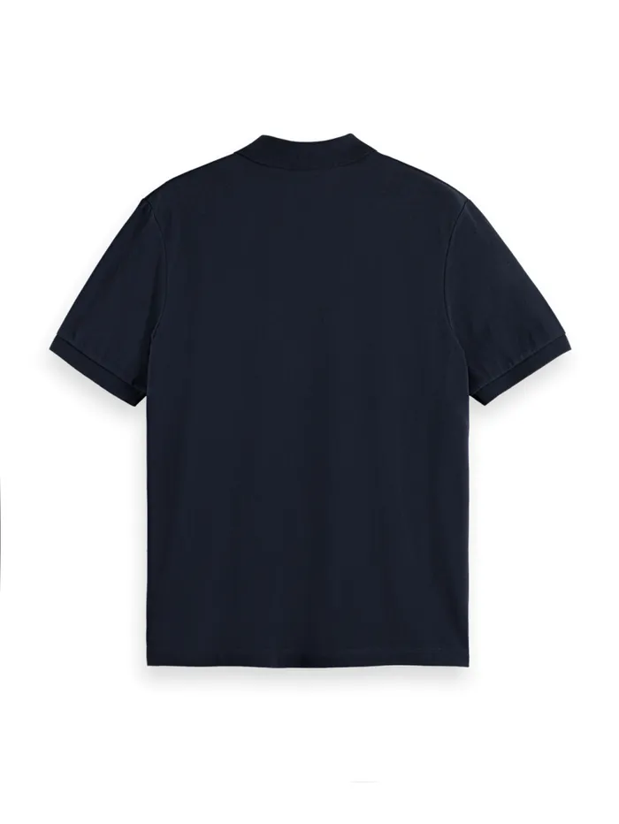 GARMENTDYED SHORTSLEEVED PIQUE POLO Grey Melange Kids Scotch and Soda Polo039s GARMENTDYED SHORTSLEEVED PIQUE POLO Grey Melange Kids Scotch and Soda Polo039s