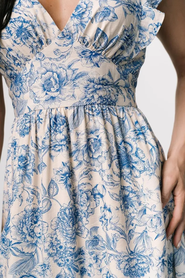 Hampton Maxi Dress Blue Print Women Baltic Born Maxi Dresses Hampton Maxi Dress Blue Print Women Baltic Born Maxi Dresses