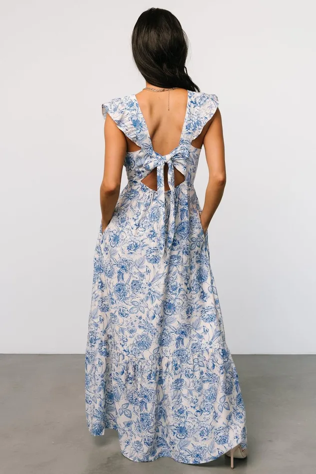 Hampton Maxi Dress Blue Print Women Baltic Born Maxi Dresses Hampton Maxi Dress Blue Print Women Baltic Born Maxi Dresses