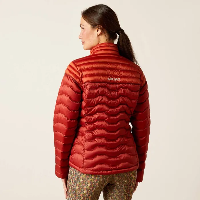 Ideal Down Jacket Iridescent Red Ochreburnt Bri Women Ariat Jackets and Vests Ideal Down Jacket Iridescent Red Ochreburnt Bri Women Ariat Jackets and Vests