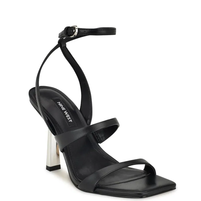 Kiya Ankle Strap Sandals Blackblack Women Nine West Dress Kiya Ankle Strap Sandals Blackblack Women Nine West Dress