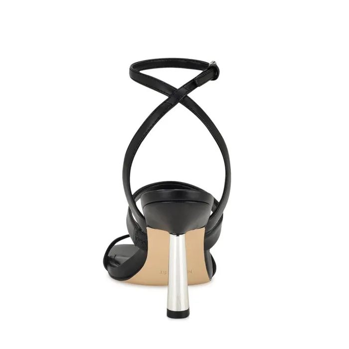 Kiya Ankle Strap Sandals Blackblack Women Nine West Dress Kiya Ankle Strap Sandals Blackblack Women Nine West Dress