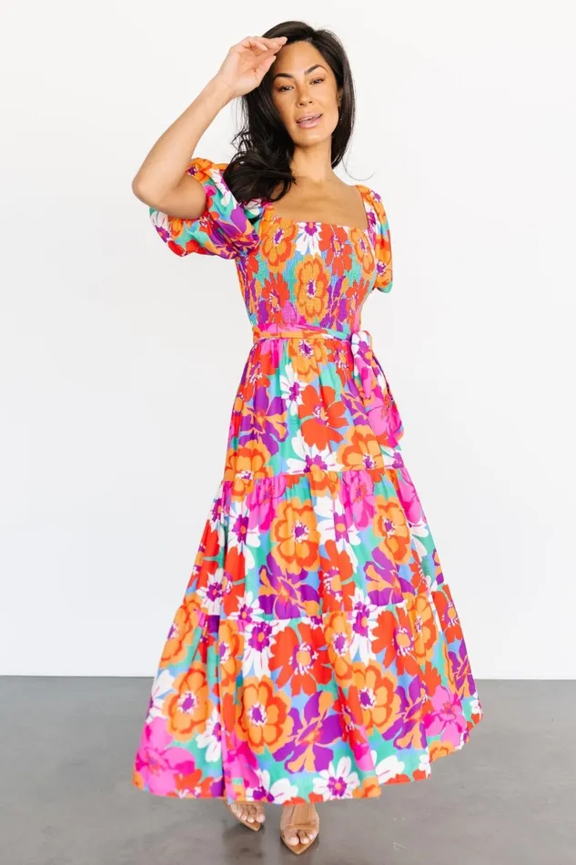 Mazatlan Maxi Dress Multi Floral Women Baltic Born Maxi Dresses